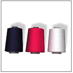 Cotton wraped polyster core spun thread