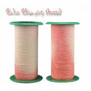 Temperature sensitive color-changing Yarn